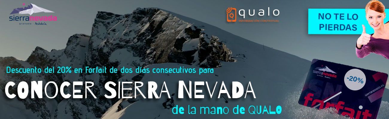 Promoción Conoce Sierra Nevada de la mano de QUALO